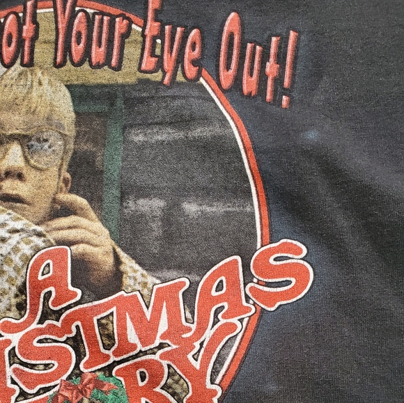 A Christmas Story Black T-Shirt Pre Owned, Size XL - Picture 12 of 16